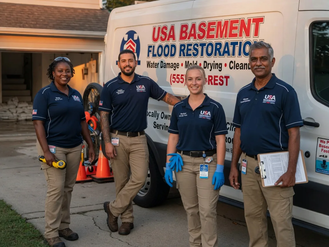 Basement Flood Cleanup company in Reliance, SD