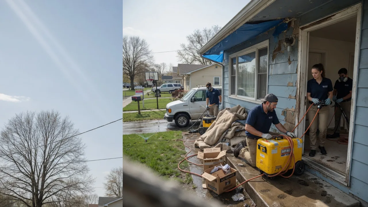 Basement Flood Cleanup in Reliance, SD near me
